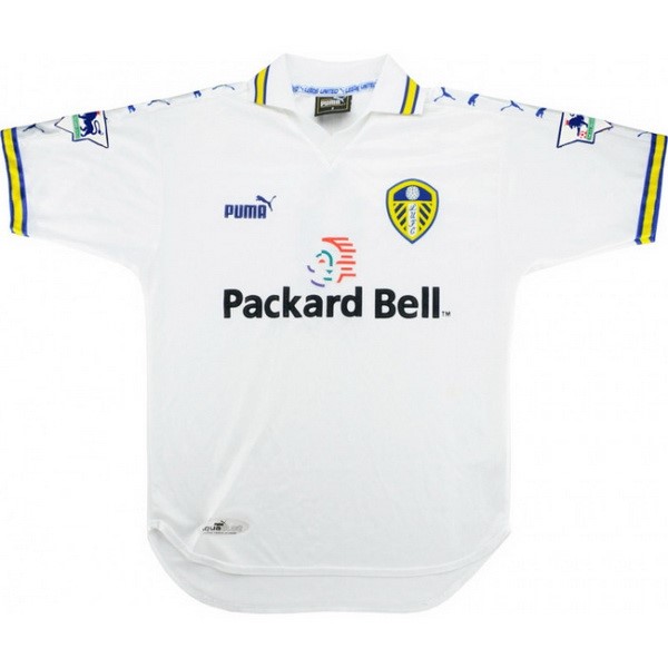 Camiseta Leeds United 1ª Retro 1999 2000 Blanco